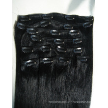 Clip dans les extensions de cheveux pour les femmes noires